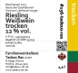 Preview: Riesling trocken 2023